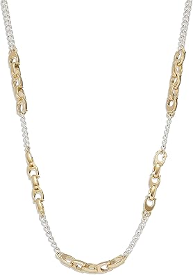 COACH Women's Signature Mixed Chain Necklace