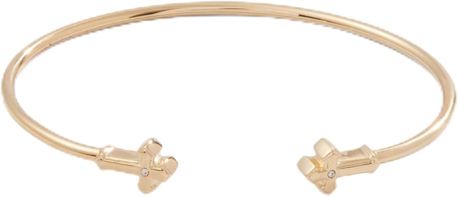 Alex and Ani Cross Flex Cuff Bracelet