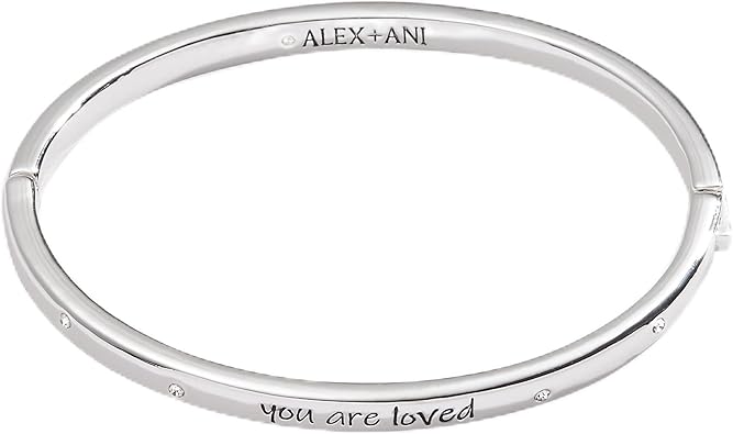 Alex and Ani 'You Are Loved' Mantra Bangle