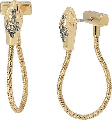 AllSaints Women's Snake Chain Earrings