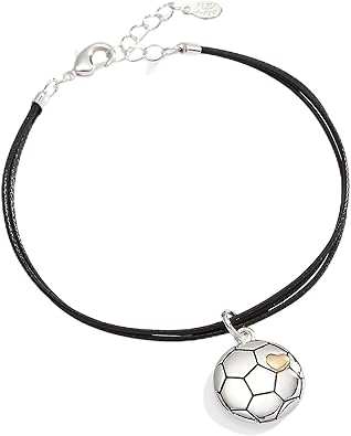 Alex and Ani Soccer Cord Bracelet