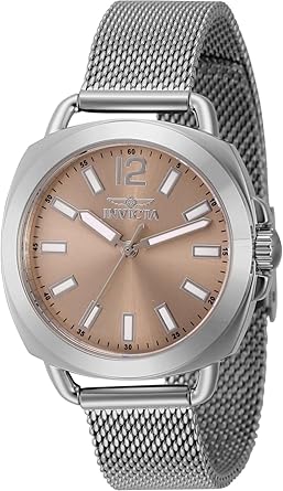 Invicta Lady's Wildflower 32mm Stainless Steel Quartz Watch, Silver (Model: 46337)