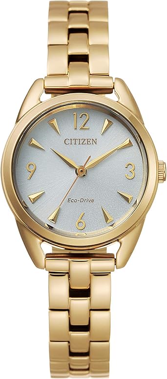 Citizen Women's Drive Quartz Stainless Steel Strap, Pink, 11 Casual Watch