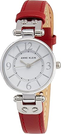 Anne Klein Women's Leather Strap Watch