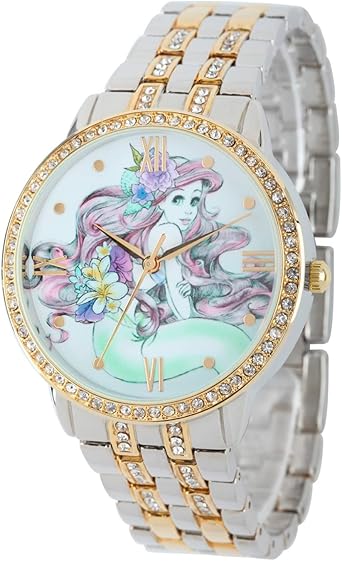 Disney Adult Glitz Analog Quartz CZ Bracelet Watch