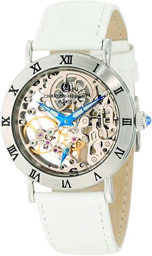 Charles-Hubert, Paris Women's 6790-W Premium Collection Stainless Steel Mechanical Watch