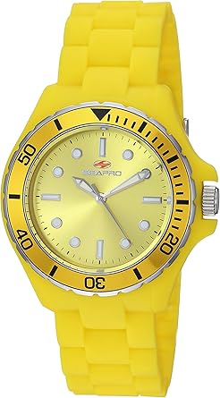 Seapro Women's 'Spring' Quartz Stainless Steel and Silicone Casual Watch