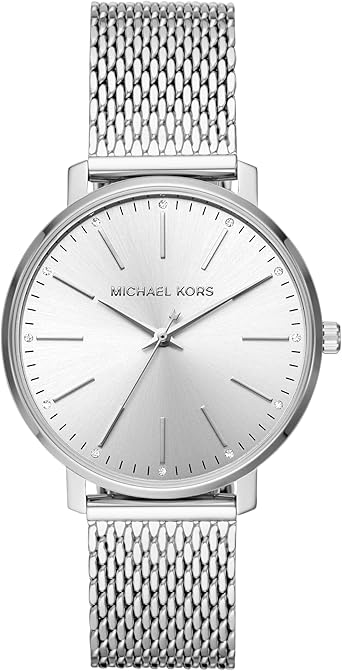 Michael Kors Pyper Three-Hand Stainless Steel Mesh Women's Watch (Model: MK4338)