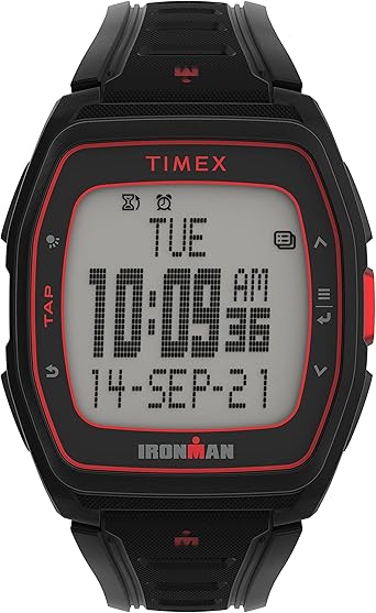 Timex Ironman T300 41mm Watch with Performance Pacer, Hydration Alerts & Interval Timers