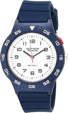 Armitron Sport Unisex Easy to Read Silicone Strap Watch, 25/6443