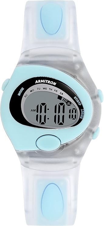 Armitron Sport Women's Digital Chronograph Resin Strap Watch, 45/7138