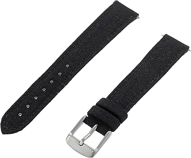 Momentum Women's ZC-16COR Pathfinder 16mm Black Cordura Watch Strap