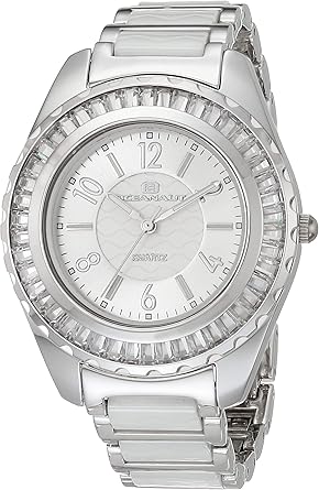 Oceanaut Women's Lucia Quartz Stainless Steel Strap, Multicolor, 18 Casual Watch (Model: OC0541), Silver