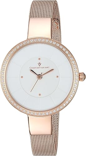 Women's CV0221 Reign Analog Display Quartz Rose Gold Watch