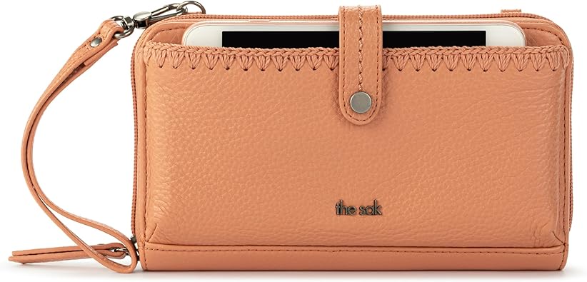 The Sak Iris Smartphone Crossbody Purse - Women's Cellphone Bag & Wallet For Everyday - Convertible Wristlet With Zipper