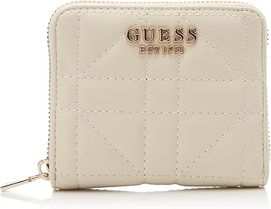 GUESS Women's Assia Around, Small Zip Wallet, Bifold