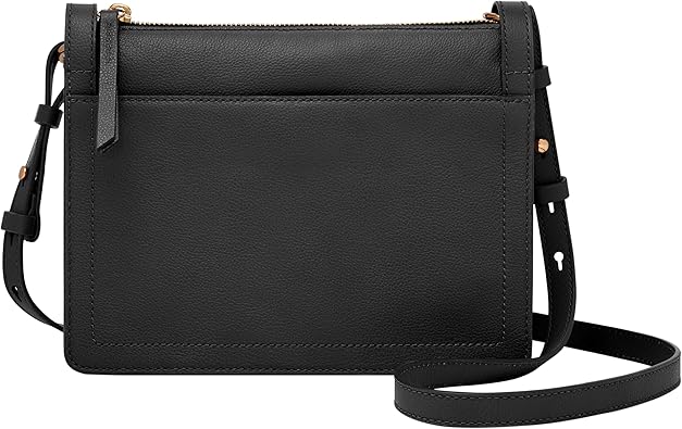 Fossil Women's Taryn Leather Crossbody Purse Handbag for Women