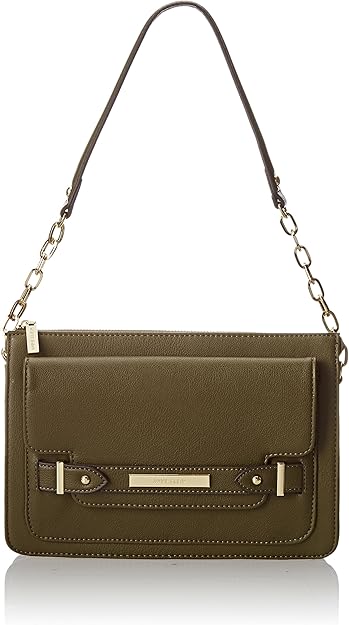 Anne Klein Military Luxe Shoulder Bag