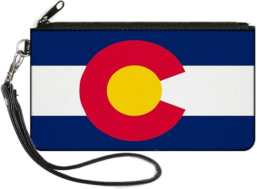 Buckle-Down Zip Wallet Colorado Large Accessory, Colorado, 8