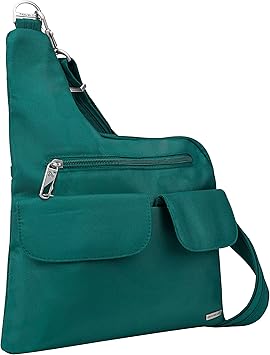 Travelon Anti-Theft Classic Crossbody Bag, Spruce