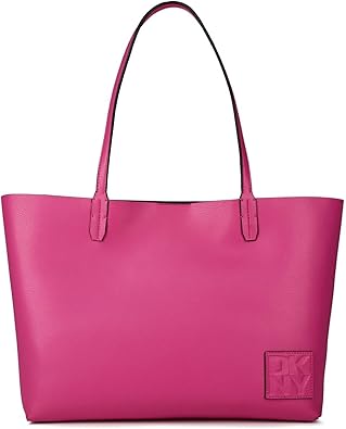 DKNY Magnetic Snap Casual Tote, Hot Pink