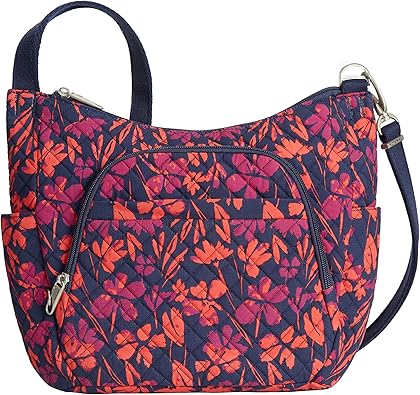 Travelon Anti-theft Classic Crossbody Bucket Bag