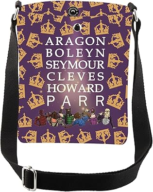 CMNIM Six Broadway Musical Merchandise Six Queens Musical Crossbody Bag Musical Theatre Shoulder Bag Broadway Souvenir Gifts