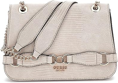 GUESS Arlena Convertible Crossbody Flap, Taupe