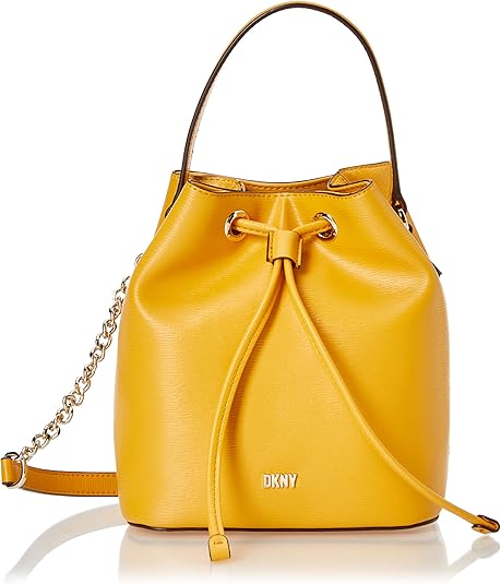 DNKY Womens Bryant Drawstring Bucket Bag