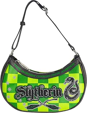 Fred Segal Harry Potter Shoulder Bag, Women's Checkered Mini Adjustable Crossbody Purse