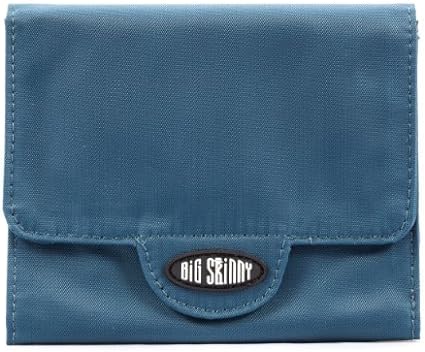 Big Skinny Women's Trixie Tri-Fold Slim Wallet, Holds Up to 30 Cards