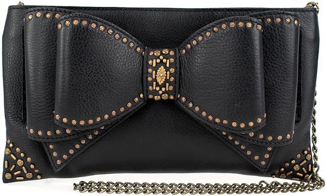 Mary Frances Bowed Over Crossbody Handbag, Blue