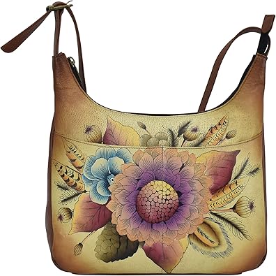 Anna by Anuschka Medium Shopper Bag, Rustic Bouquet