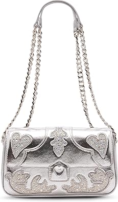 Betsey Johnson Rodeo Rhinestones Flap Bag