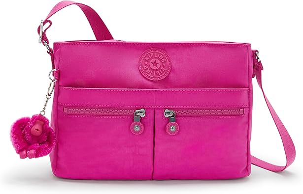 Kipling Women's New Angie Crossbody Handbag, Lightweight Crossbody Bag, Nylon Travel Bag