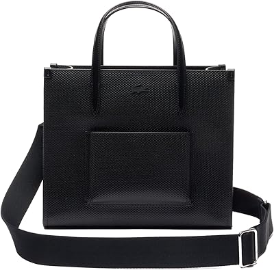 Lacoste Women's Small Top Handle Bag, Black, One