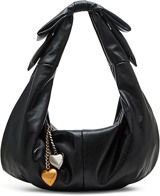 Betsey Johnson Bow-Tastic Hobo, Black