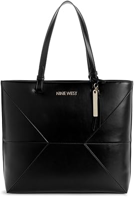 Nine West stevei Triple Compartment Tote, Black