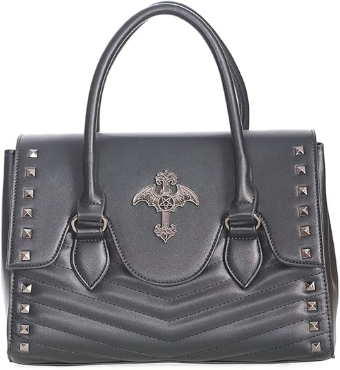 Lost Queen Women's Glow of The Cross Handbag Purse