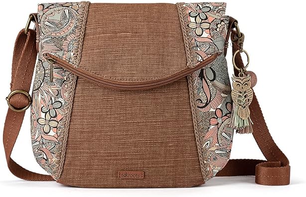 Sakroots Artist Circle Foldover Crossbody