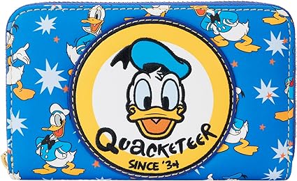 Loungefly Disney Donald Duck 90th Anniversary Wallet, Amazon Exclusive