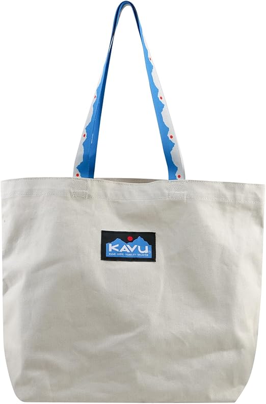 KAVU Typical Tote Classic Shoulder Strap Canvas Market Bag