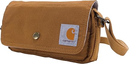 Carhartt Legacy Women's Essentials Crossbody Bag and Waist Pouch, Carhartt Brown