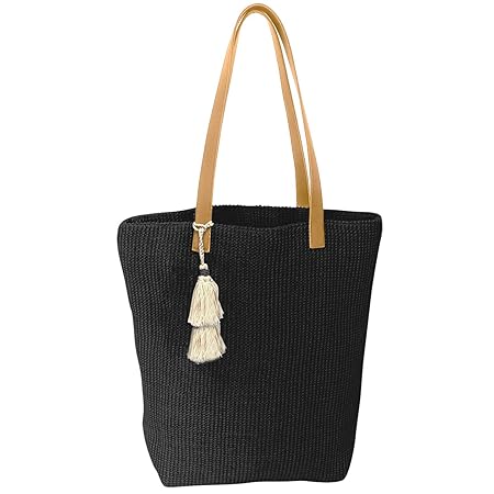 Karma Gifts Jute Tote, Black