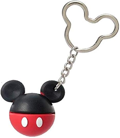 Disney Mickey Icon Ball Key Ring Muti Color, 3