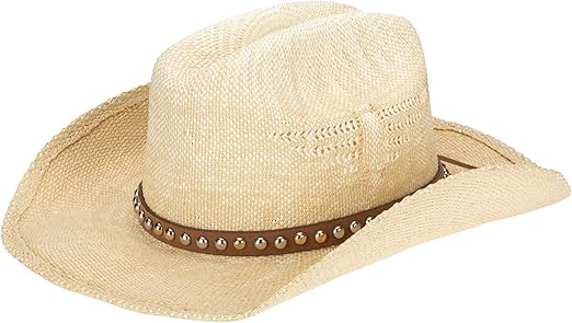 San Diego Hat Company Wave Rider-Women's Cattleman's Crease Cowboy, Natural