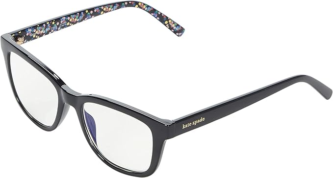 Kate Spade New York Women's Jazelle Blue Light Readers Square Reading Glasses