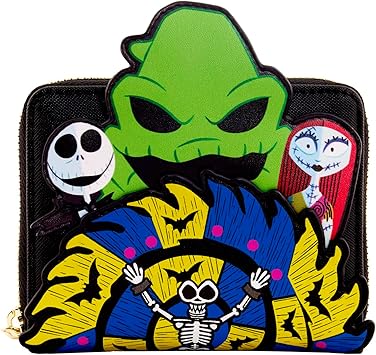 Loungefly Disney The Nightmare Before Christmas 30th Anniversary - Oogie Boogie Wallet, Amazon Exclusive