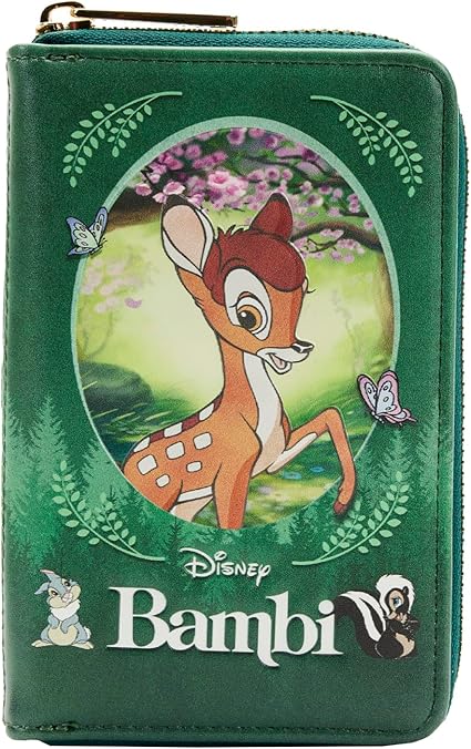 Loungefly DISNEY CLASSIC BOOKS BAMBI ZIP AROUND WALLET