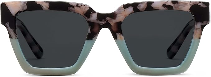 Peepers by PeeperSpecs Women's Out of Office Sun Square Polarized, No Correction Sunglasses